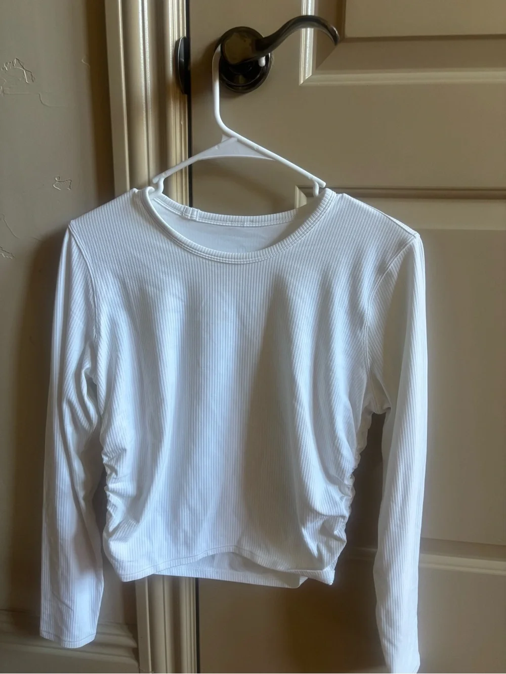 Lululemon white All it Takes long sleeve